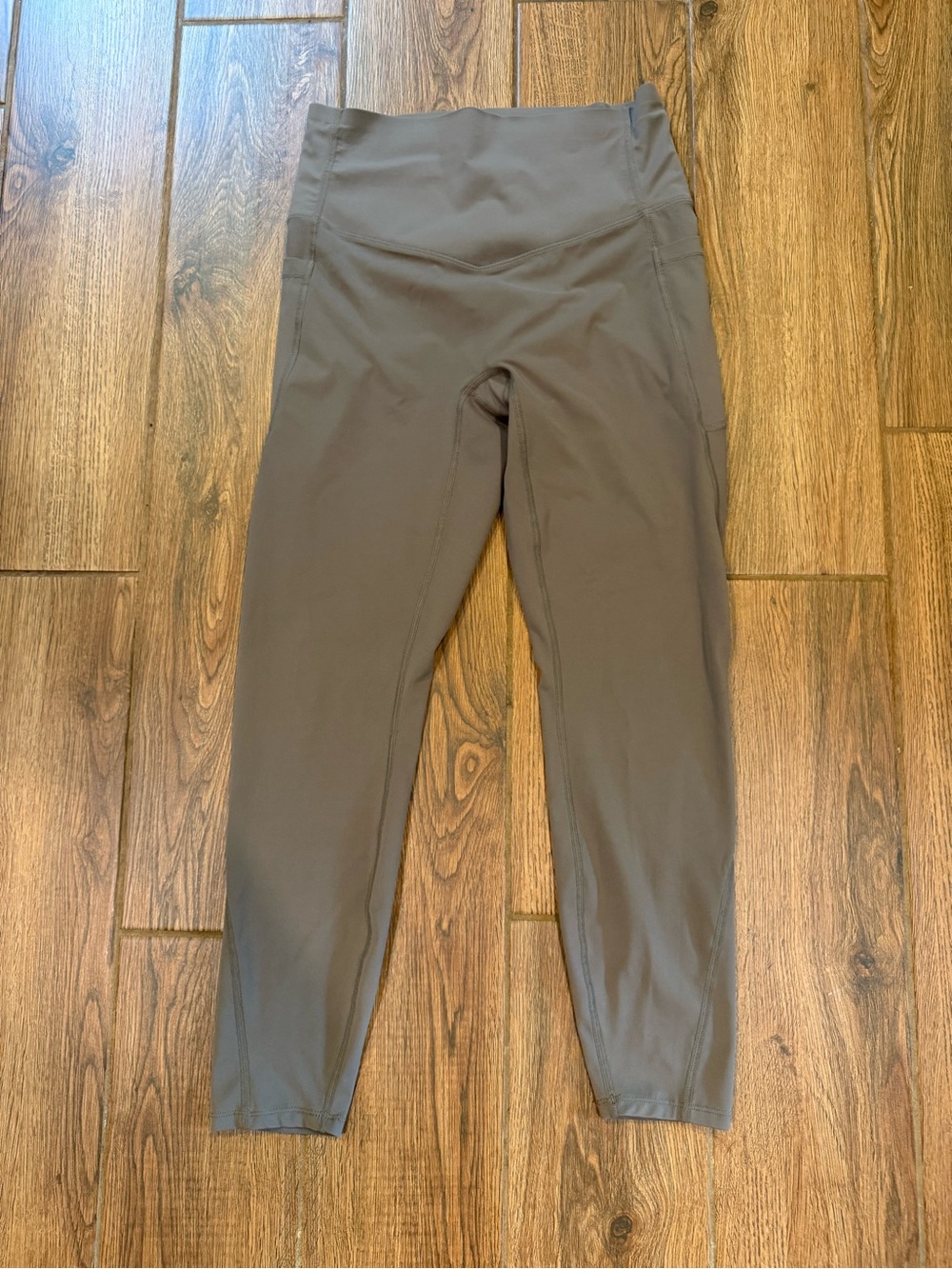 Halara Women’s Brown High Rise Ankle Stretch Leggings Size M